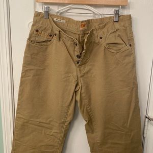 Boss Orange men’s khaki pants.